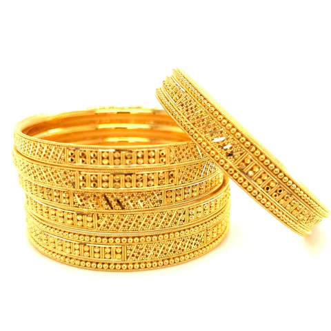 Indian Gold Kada Bangles Designs