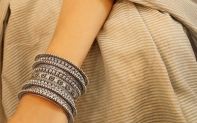 Fancy Plastic Bangles Set