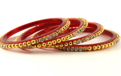 Red Plastic Bangles in India