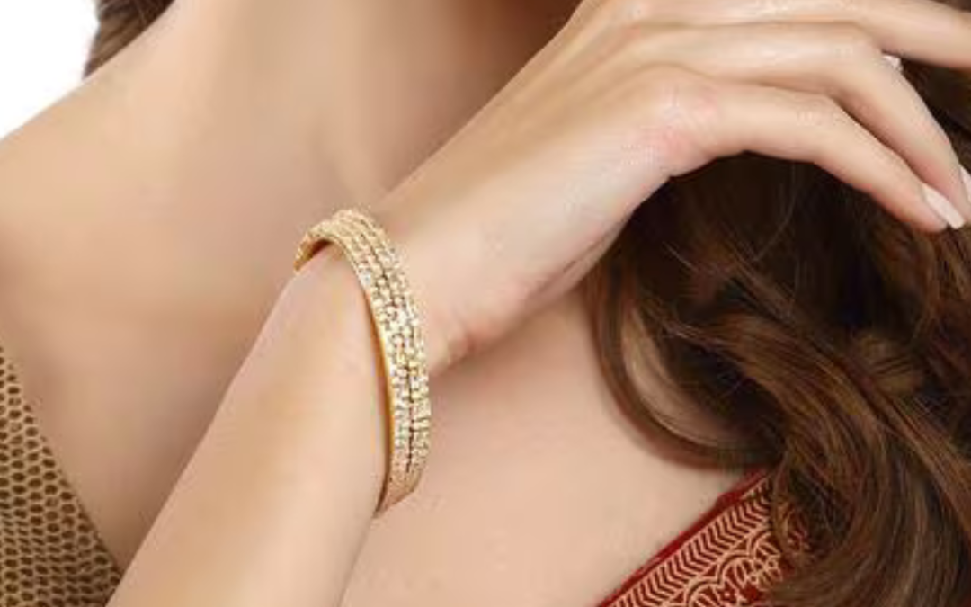 Kada Bangles For Ladies Gold